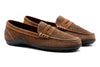Bill Safari Wild African Hippo Suede Loafers - Bark