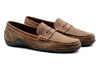 Bill Safari Kudu Leather Penny Loafer - Mocha