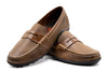 Bill Safari Kudu Leather Penny Loafer - Mocha
