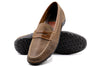 Bill Safari Kudu Leather Penny Loafer - Mocha