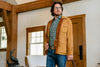 Greystone Lightweight Goat Suede Safari Jacket - British Tan