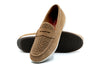 Seaside Suede Penny Loafers - Cappuccino