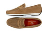 Seaside Suede Penny Loafers - Cappuccino