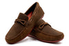 Bermuda Suede Braided Bit Loafers - Burnt Oak
