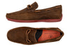 Bermuda Suede Braided Bit Loafers - Burnt Oak