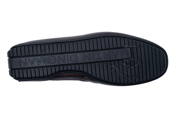 Bermuda Pebble Grain Horse Bit Loafers - Old Clay