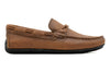 Bermuda Pebble Grain Braided Bit Loafers - Old Saddle
