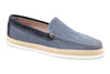 Watercolor Canvas Venetian Loafers - Ocean