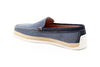 Watercolor Canvas Venetian Loafers - Ocean