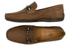 Bermuda Nubuck Horse Bit Loafers - Bark