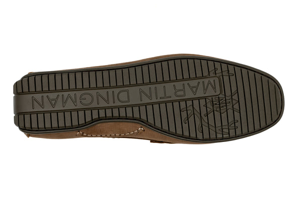 Bermuda Nubuck Horse Bit Loafers - Bark