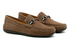 Bermuda Nubuck Horse Bit Loafers - Bark