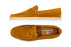 Watercolor Suede Penny Loafers - Sunflower