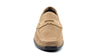 Jameson Water Repellent Suede Leather Penny Loafers - Oat