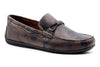 Bermuda Oiled Saddle Leather Braided Bit Loafers - Camo - Side