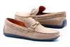 Bermuda Nubuck Braided Bit Loafers - Oyster