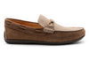 Bermuda Nubuck Braided Bit Loafers - Bark