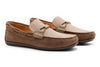 Bermuda Nubuck Braided Bit Loafers - Bark