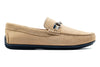 Bermuda Nubuck Horse Bit Loafers - Biscuit