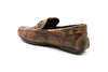 Bermuda Saddle Leather Braided Bit Loafers - Camo