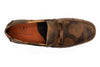 Bermuda Saddle Leather Braided Bit Loafers - Camo