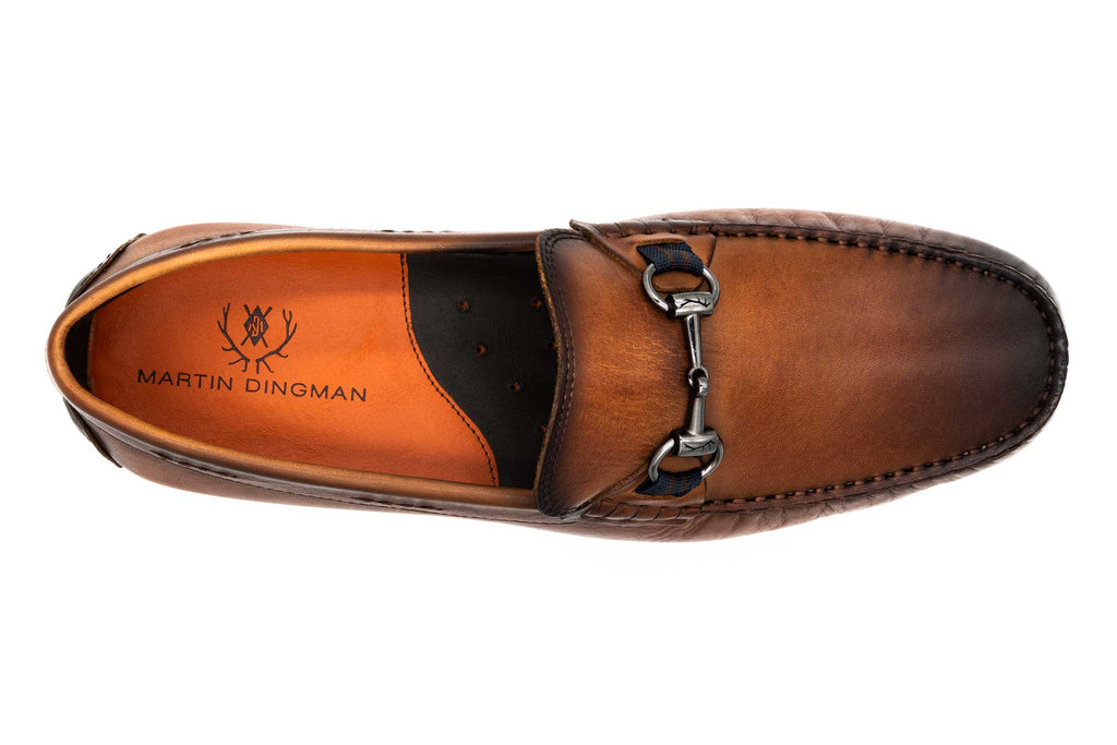 Bermuda Saddle Leather Horse Bit Loafers - Whiskey