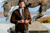 Greystone Lightweight Goat Suede Safari Jacket - Antique Tobacco