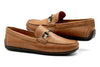 Bermuda Glove Leather Horse Bit Loafers - Cappuccino
