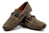 Monte Carlo Suede Horse Bit Loafer - Camo