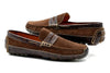 Monte Carlo Suede Penny Loafer - Briar Brown