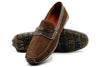 Monte Carlo Suede Penny Loafer - Briar Brown