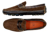 Monte Carlo Suede Penny Loafer - Briar Brown