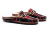 Cozy Country Harris Tweed Horse Bit Slide - Red Plaid