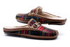 Cozy Country Harris Tweed Horse Bit Slide - Red Plaid