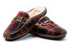 Cozy Country Harris Tweed Horse Bit Slide - Red Plaid