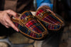 Cozy Country Harris Tweed Horse Bit Slide - Red Plaid