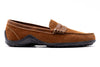 Bill Safari Kudu Suede Penny Loafer - Snuff