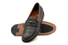 Jacob American Deerskin Penny Loafers - Walnut