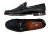 Jacob American Deerskin Horse Bit Loafers - Black