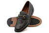 Jacob American Deerskin Horse Bit Loafers - Walnut