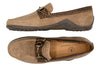 Bill Suede Horse Bit Loafers - Khaki