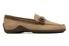 Bill Suede Horse Bit Loafers - Khaki