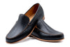 Country Club Glove Leather Venetian Loafers - Black