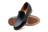 Country Club Glove Leather Venetian Loafers - Black