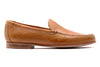 Country Club Glove Leather Venetian Loafers - Cappuccino