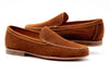 Country Club Suede Venetian Loafers - Whiskey