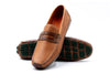 Monte Carlo Saddle Leather Penny Loafers - Pecan