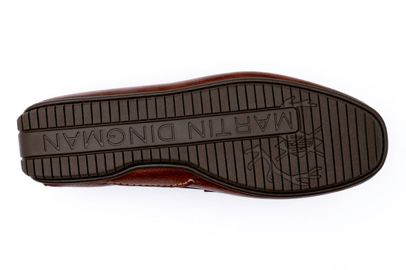 Bermuda Glove Leather Horse Bit Loafers - Havana