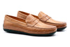 Bermuda Saddle Leather Penny Loafers - Saddle Tan