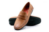 Bermuda Saddle Leather Penny Loafers - Saddle Tan